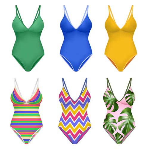 浜辺の汗ばむＳジュニアの水着 ⑮