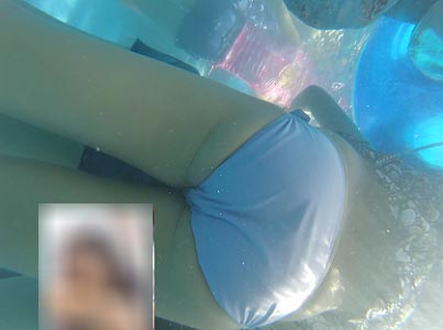 【顔出し】プールの中の秘密（６４）